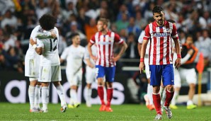 David Villa (r.) könnte Madrid wieder verlassen