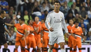 Cristiano Ronaldo erzielte gegen Valencia sein 31. Saisontor