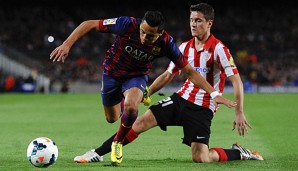 Ander Herrera (r.) hat in Bilbao noch einen Vertrag bis 2016