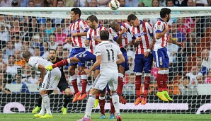 Gareth Bale zog nach dem Atletico-Spiel den Unmut einiger Fans auf sich