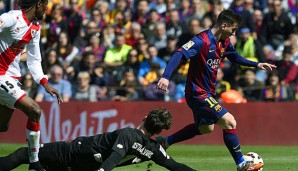 Lionel Messi schraubte sein Tore-Konto auf 30 Teffer