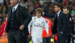 Luka Modric musste verletzt vom Platz. Der Kroate fehlt bis Saisonende