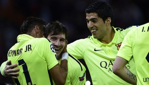 Neymar, Messi und Suarez bilden zusammen den Wundersturm von Barcelona