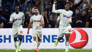 Michy Batshuayi erzielte das vierte Tor für Marseille gegen Bastia