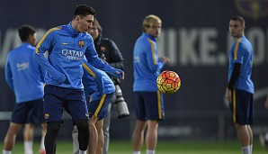 Lionel Messi kann wieder mit der Mannschaft trainieren