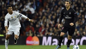 Ronaldo gewann gestern mit Real 1:0 gegen Ibrahimovic