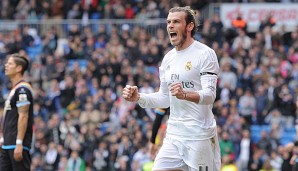 Gareth Bale hat gegen Rayo vier Mal getroffen