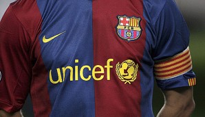 Barcelona ist mit UNICEF seit 2006 verbunden