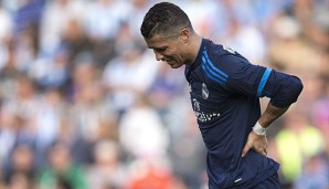 Cristiano Ronaldo versagten aus elf Metern die Nerven