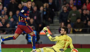 Neymar traf in dieser Saison schon 17 Mal für den FC Barcelona