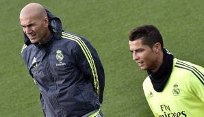 Zinedine Zidane nimmt Cristiano Ronaldo in Schutz