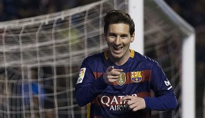 Lionel Messi schoss gegen Rayo drei Tore