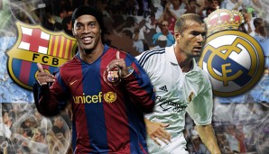 Ronaldinho und Zidane waren in den Nullerjahren die großen Namen ihrer Teams