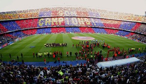 Das Camp Nou ist das größte Stadion in Europa
