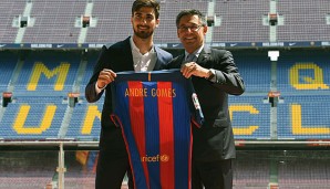 Andre Gomes unterzeichnete erst diesen Sommer seinen Vertrag beim FC Barcelona