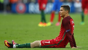 Cristiano Ronaldo laboriert noch an seiner Verletzung aus dem EM-Finale