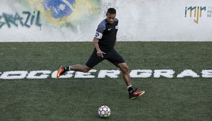 Neymar spielte wie fast alle Brasilianer Futsal