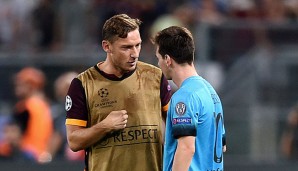 Francesco Totti hat den größten Respekt vor Lionel Messi