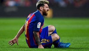 Lionel Messi fällt für das Spiel gegen Gladbach aus