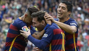Neymar, Suarez und Messi sind das Traum-Trio vom FC Barcelona