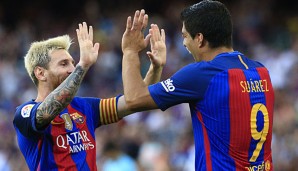 Luis Suarez hat Lionel Messi in den höchsten Tönen gelobt