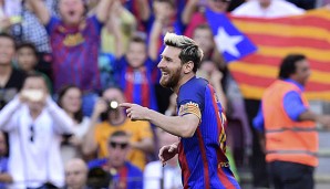 Lionel Messi knackte den Heimspieltor-Rekord von Telmo Zarraonaindia