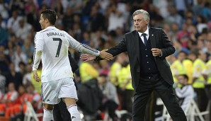 Carlo Ancelotti musste sich bei Real Ronaldo unterordnen