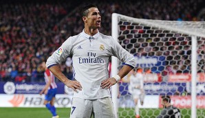 Cristiano Ronaldo hat das Derbi madrileno dominiert