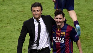 Luis Enrique wünscht sich noch viele Jahre mit Lionel Messi