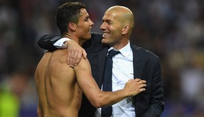 Zinedine Zidane und Cristiano Ronaldo führten Real zum CL-Sieg