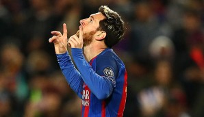 Lionel Messi ist der beste Torschütze beim Barcelona-Derby