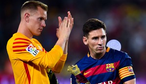 Lionel Messi und Marc-Andre ter Stegen sollen in Barcelona gehalten werden