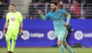 Lionel Messi hat noch bis 2018 Vertrag beim FC Barcelona