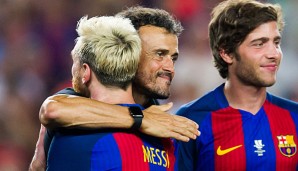 Enrique findet, dass Messi ein kompletter Fußballspieler ist