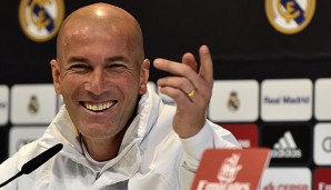 Zidane denkt, Real spielt derzeit den besten Fußball seiner Trainerzeit