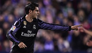 Alvaro Morata deutete einen Wechsel zu Chelsea an