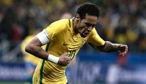Neymar ist laut Landsmann Romario die große Hoffnung Brasiliens für die WM in Russland