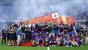 Der FC Barcelona hat die Copa del Rey gegen Deportivo Alaves gewonnen