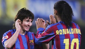 Ronaldinho sagte Messi große Karriere voraus