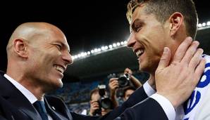 Zinedine Zidane und Cristiano Ronaldo waren vergangene Saison äußerst erfolgreich
