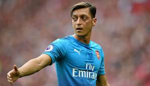 Mesut Özil steht beim FC Arsenal nicht erst seit dieser Saison in der Kritik