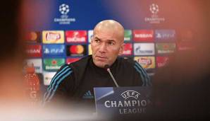 Zinedine Zidane schließt Winter-Transfers nicht aus