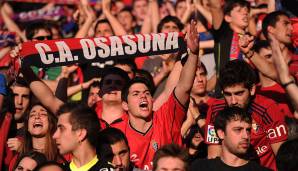 Platz 16: CA Osasuna (43 Mio. Euro)