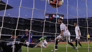 Messis Lieblingsgegner: Gegen kein anderes Team traf er so oft wie gegen den FC Sevilla (36 Mal). Schon drei Mal schnürte Messi einen Dreierpack gegen Sevilla, zuletzt im vergangenen Liga-Duell Ende Februar. Auf Platz zwei: Atletico mit 29 Messi-Toren.