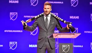 David Beckham veröffentlichte am Mittwoch das neue Logo seines MLS-Teams aus Miami.