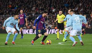 Lionel Messi eröffnete mit seinem Tor für den FC Barcelona.