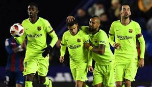 Der FC Barcelona verlor zuletzt mit 1:2 gegen UD Levante in der Copa del Rey.