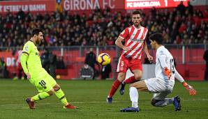 Lionel Messi erzielte das 2:0 gegen den FC Girona.
