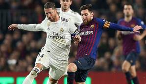 Im Halbfinal-Rückspiel der Copa del Rey kommt es wieder zum Duell der Mannschafts-Kapitäne Messi und Ramos.