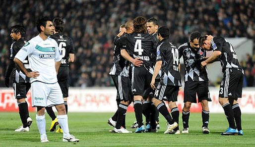 Besiktas gewann in seinem 18. Gastspiel in Denizli zum elften Mal